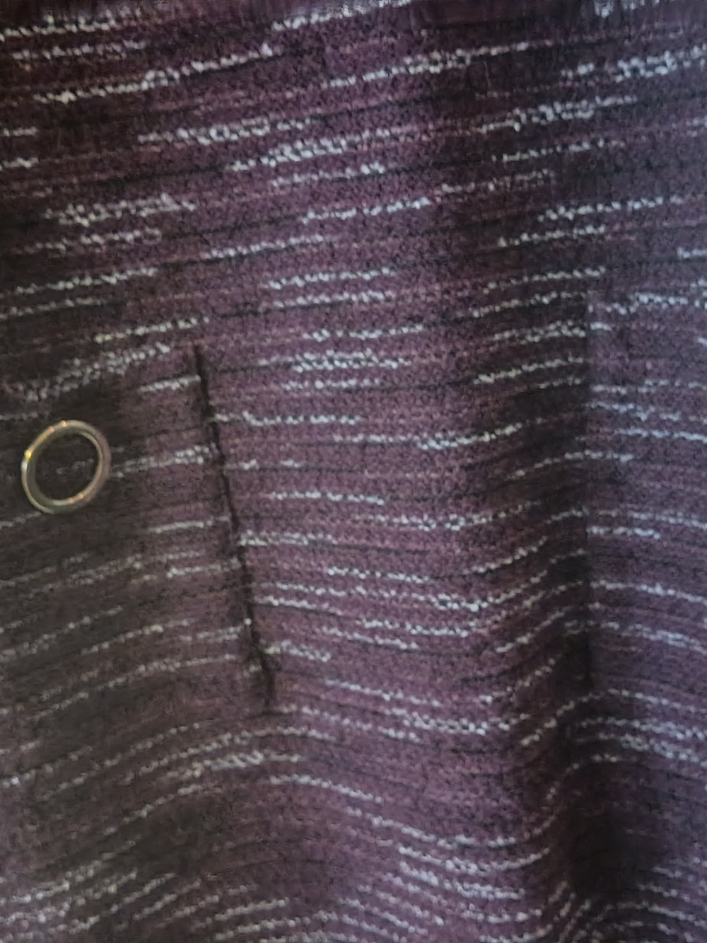 Misook Plum Textured Knit Women's Sweater - Picture 2 of 13
